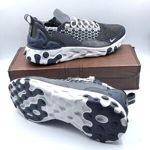 ?Nike Huaraches Men’s used Grey Camo pattern - navy swoosh sign - size 11 Nike Air Huarache Camo 2019 for Sale | Authenticity  main image 4